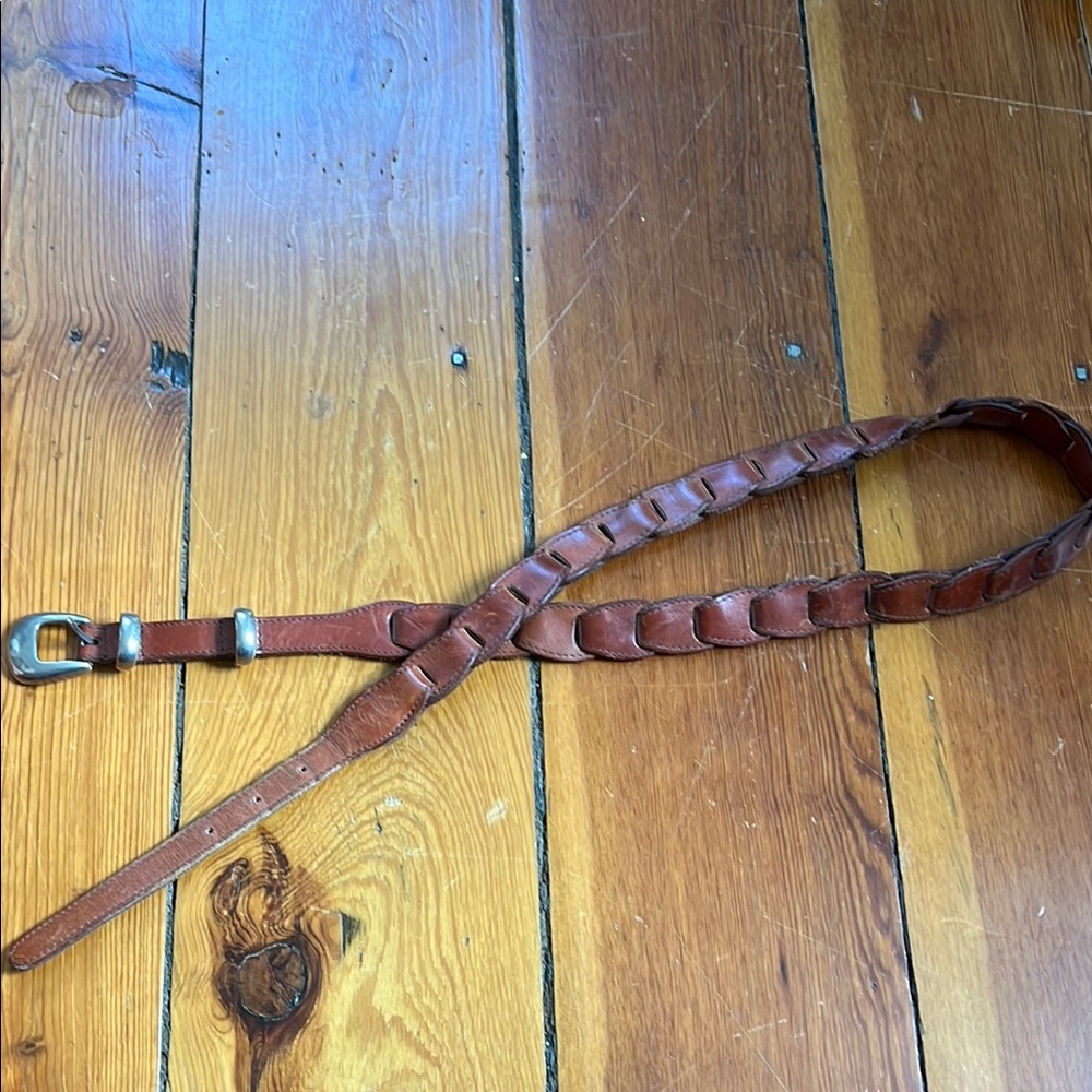 Brown Leather Belt